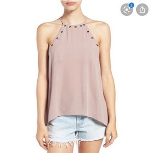 Elodie mauve tank top